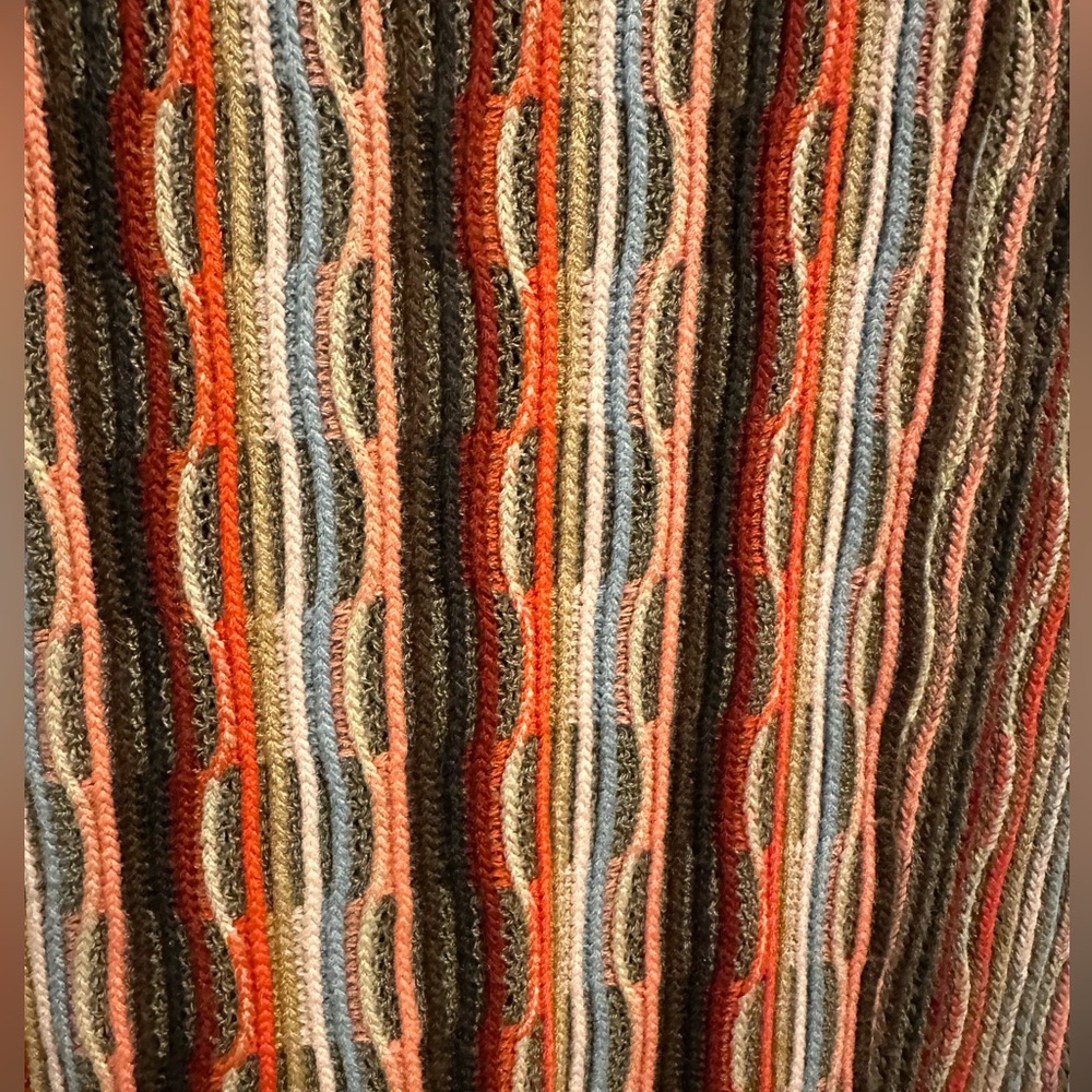 Echo Striped Multicolor Scarf - Picture 2 of 4